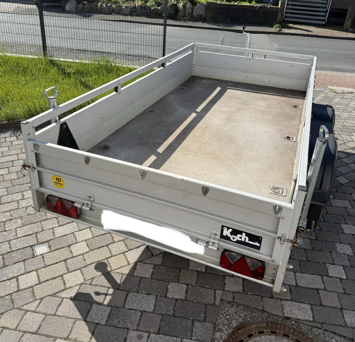 Ladefläche von hinten