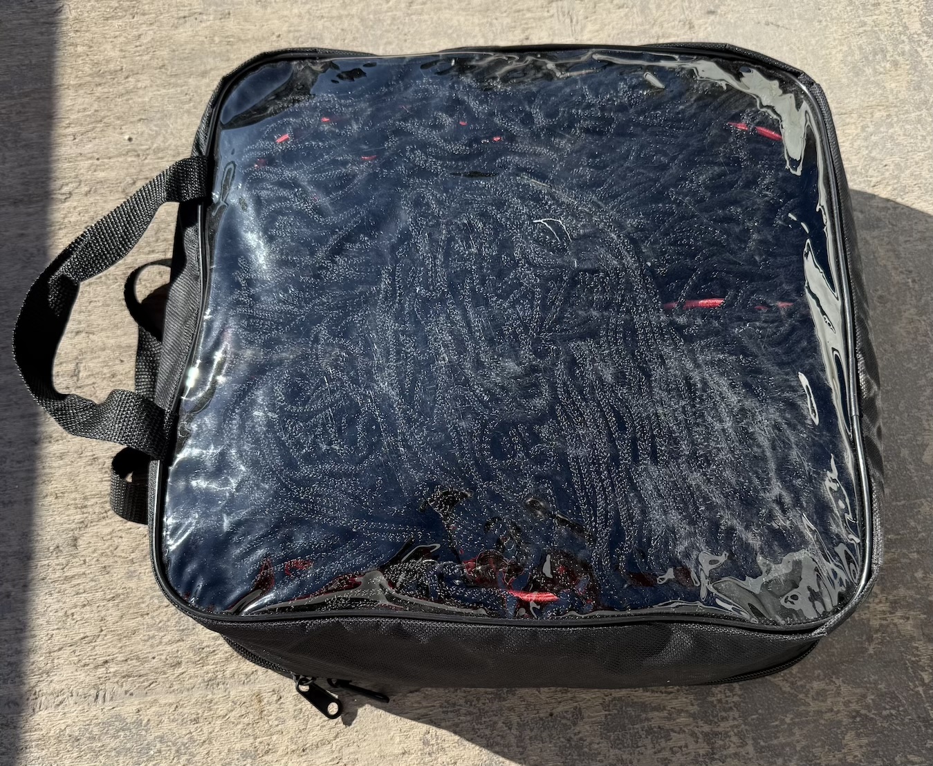 Transportnetz in Tasche